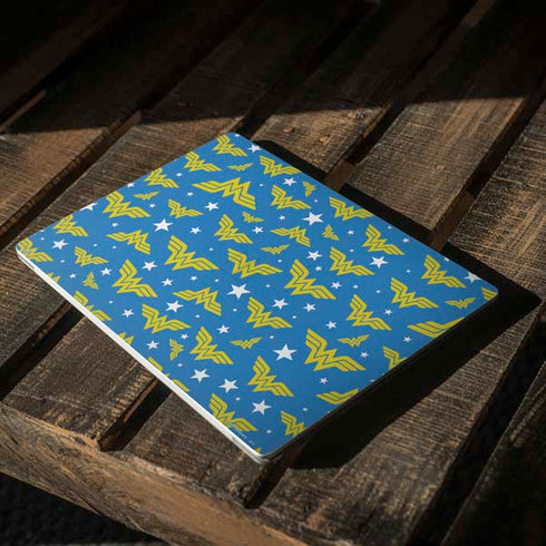 DC Comics Wonder Woman Logo Pattern Surface Laptop 2 Skin